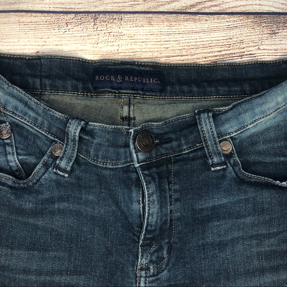 Rock & Republic Woman's Jeans 10 Kasandra - Picture 4 of 8